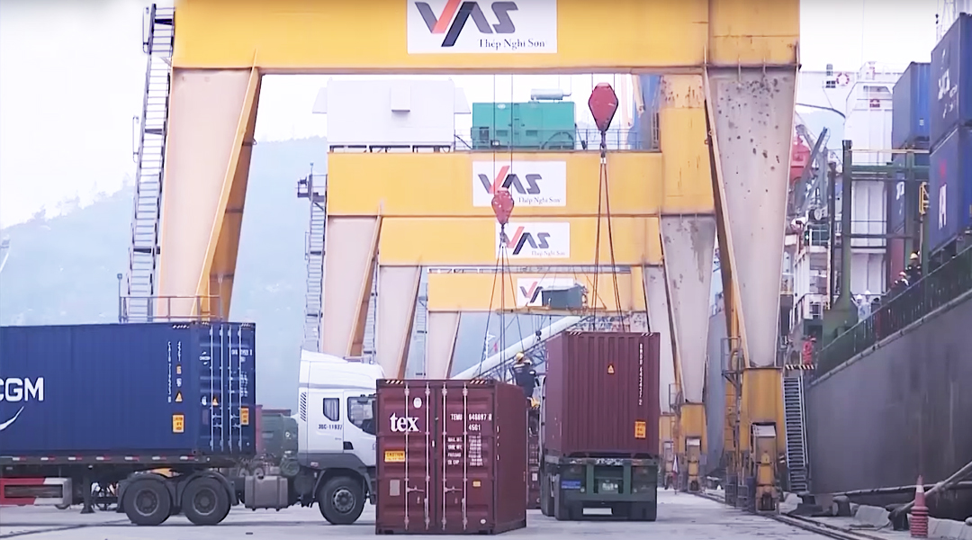 Xếp dỡ Container